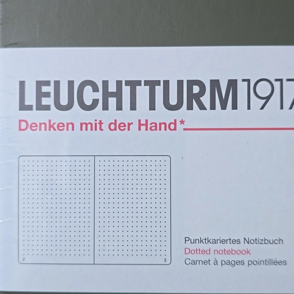 ❤️BUY 5 GET 3 FREE  Leuchtturm1917 Notebook Medium (A5), Hardcover, Lobster